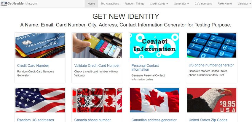 Top 5 Credit Card ZIP Code Generator Tools - Address Generator - PayPal
