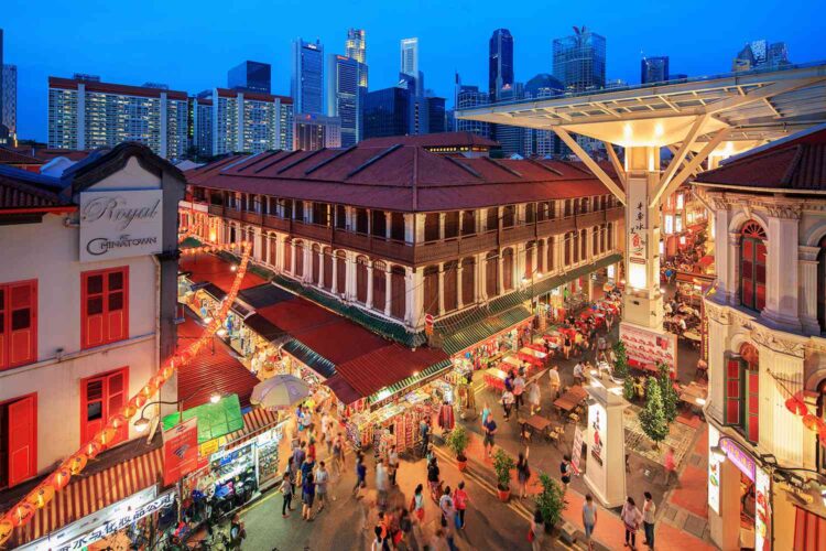 Visit via First Coach - Singapore's Chinatown