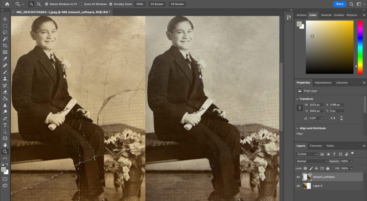 The Impact of Digital Tools in Photo Restoration