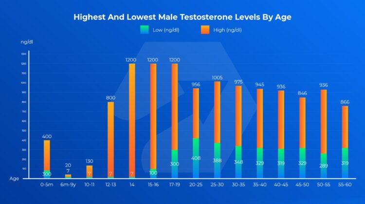 testosterone imbalance due to age