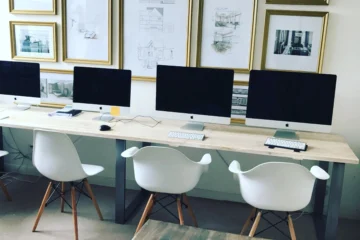 Long Desk That Matches With your Space